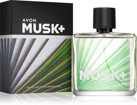 Avon Musk+ Metropolitano Eau De Toilette For Men