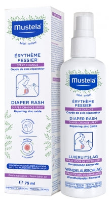 Mustela Diaper Rash Spray 75Ml