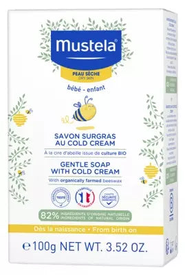 Mustela Gentle Soap With Cold Cream Nutri-Protective 100G