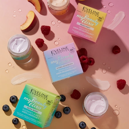 Eveline Cosmetics My Beauty Elixir Hydra Raspberry Regenerating And Moisturizing Cream 