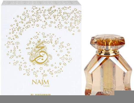 Al Haramain Najm Gold Perfumed Oil Unisex