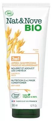 Nat&Nove Bio Oat Nutrition 2In1 Mask Conditioner 200Ml