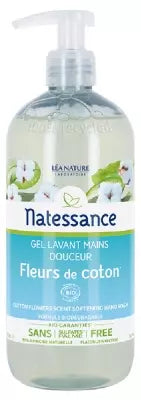 Natessance Cotton Flowers Scent Softening Hand Wash 500Ml