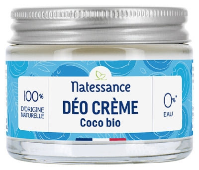 Natessance Cream Deo Organic Coco 50G