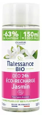 Natessance Deo 24H Jasmine Organic Refill 150Ml