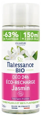 Natessance Deo 24H Jasmine Organic Refill 150Ml