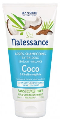 Natessance Extra-Gentle Conditioner Coconut And Botanical Keratin 150Ml