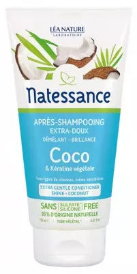 Natessance Extra-Gentle Conditioner Coconut And Botanical Keratin 150Ml