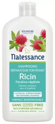 Natessance Fortifying Repairing Shampoo Castor Oil 500Ml