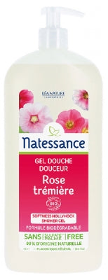 Natessance Gentle Hollyhock Shower Gel 1L