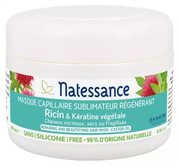 Natessance Hair Mask Castor Oil 200Ml
