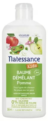 Natessance Kids Organic Apple Detangling Balm 250Ml