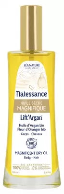 Natessance Lift'Argan Organic Magnificent Dry Oil 100Ml