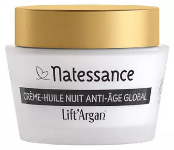 Natessance Lift'Argan Organic Global Anti-Aging Night Oil Cream 50Ml