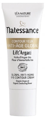 Natessance Lift'Argan Organic Global Anti-Aging Eyes Contour 20Ml