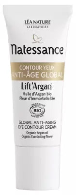 Natessance Lift'Argan Organic Global Anti-Aging Eyes Contour 20Ml