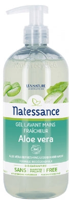 Natessance Organic Aloe Vera Refreshing Liquid Hand Wash 500Ml