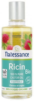 Natessance Organic Castor Oil 100Ml