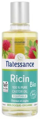 Natessance Organic Castor Oil 100Ml