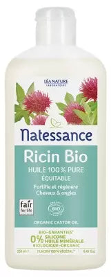 Natessance Organic Castor Oil 250Ml