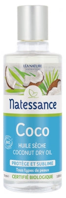 Natessance Organic Coconut Dry Oil Protect And Sublime 100Ml