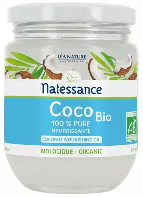 Natessance Organic Coconut Nourishing Oil 200Ml