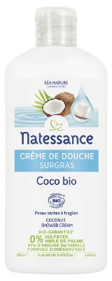 Natessance Organic Coconut Shower Cream 250Ml