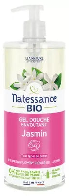 Natessance Organic Enchanting Jasmine Flowery Shower Gel 1L