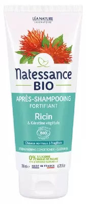 Natessance Organic Strengthening Organic Castor Oil And Vegetable Keratin Conditioner 200Ml