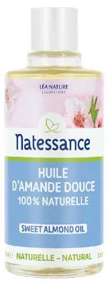 Natessance Sweet Almond Oil 100Ml