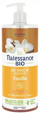 Natessance Vanilla Shower Gel 1L