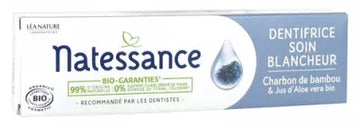 Natessance Whitening Care Toothpaste Bamboo Charcoal Organic 75Ml