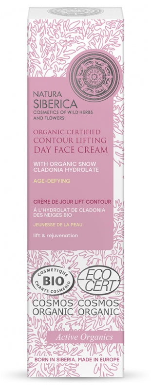 Natura Siberica Age-Defying Organic Contour Lifting Day Face Cream 50Ml