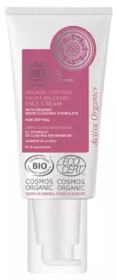 Natura Siberica Age-Defying Organic Night Recovery Face Cream 50Ml