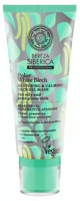 Natura Siberica Berëza Siberica Restoring & Calming Face Gel Mask 100Ml