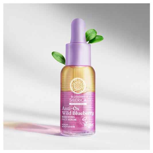 Natura Siberica Blueberry Siberica Renewing Face Serum 30Ml
