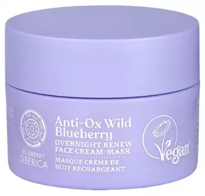 Natura Siberica Blueberry Siberica Overnight Renew Face Cream-Mask 50Ml
