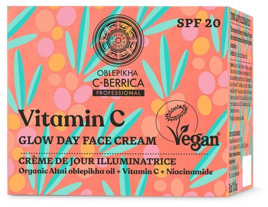 Natura Siberica C-Berrica Glow Day Face Cream Spf20 50Ml