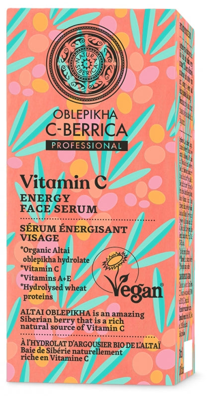 Natura Siberica C-Berrica Energy Face Serum 30Ml