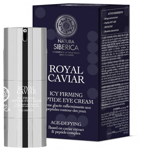 Natura Siberica Crème Glacée Raffermissante Yeux 15 Ml