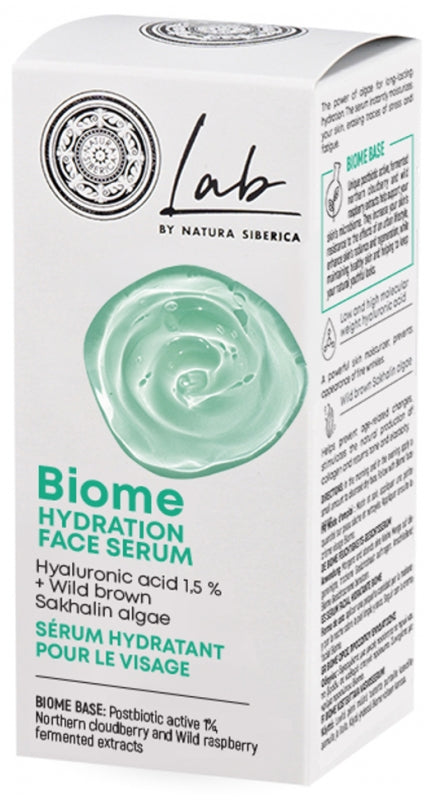 Natura Siberica Lab Biome Hydration Serum For The Face 30Ml