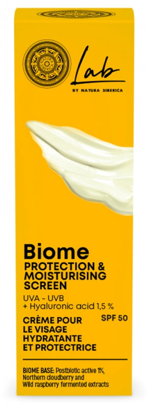 Natura Siberica Lab Biome Protection And Moisturising Screen Spf50 30Ml