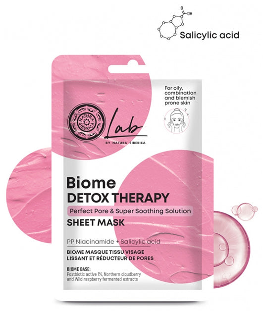Natura Siberica Lab Biome Detox Therapy Perfect Pore & Super Soothing Solution 25G