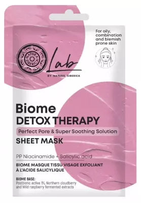 Natura Siberica Lab Biome Detox Therapy Perfect Pore & Super Soothing Solution 25G