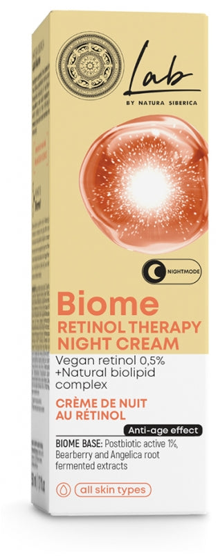 Natura Siberica Lab Biome Retinol Therapy Night Cream 50Ml