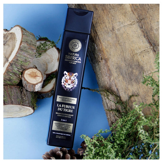 Natura Siberica Men Tiger'S Fury Body And Hair Energizing Shampoo 250Ml