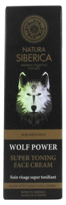 Natura Siberica Men Super Toning Face Cream Wolf Power 50Ml