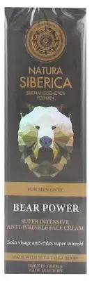 Natura Siberica Men Super Intensive Anti-Wrinkle Face Cream Bear Power 50Ml