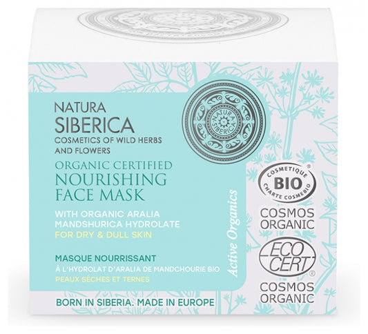 Natura Siberica Nutrition & Density Organic Nourishing Mask 50Ml