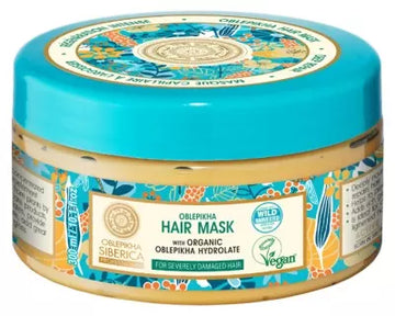 Natura Siberica Oblepikha Regeneration Intense Hair Mask With Organic Oblepika Hydrolate 300Ml